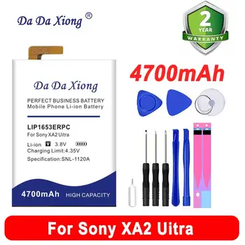 100% Original 4700mAh LIP1653ERPC Bateria Pentru Sony Xperia XA2 Ultra G3421 G3412 XA1 Plus Dual H4213 Baterie în Stoc