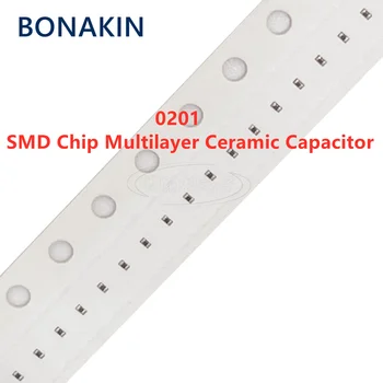 100BUC 0201 7.5 PF 50V ±0.25 PF 7R5C C0G NPO SMD Chip Condensator Ceramic Multistrat