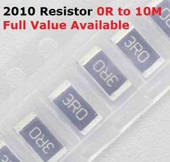 100BUC/lot SMD Chip 2010 Rezistor 2K/2.2 K/2.4 K/2.7 K/3K/Ohm 5% Rezistență 2/2.2/2.4/2.7/3/K Rezistențe 2K2 2K4 2K7 Transport Gratuit
