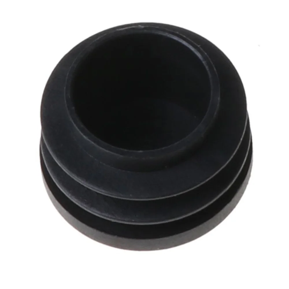 16-35mm 10buc Plastic Negru Mobilier Picior Blanking Plug Capac Bung Anti-alunecare Mut Etaj Protector Rotund Tub Țeavă Capacul Orificiului - 2
