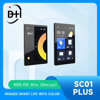 1buc Esp32 Consiliul de Dezvoltare - Wt32-sc01 Plus Cu 3,5 Inch, 320x480 Capacitiv Multi-touch Ecran Lcd Built-in Bluetooth, Wifi