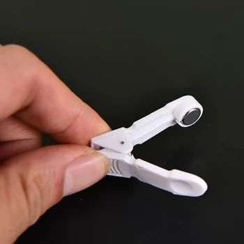 2 buc 2.0 mm dureri de urechi relief clip zeci de electrod sârmă de plumb cablu de conectare