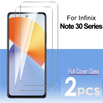 2 buc Complet Capacul de Sticlă Pentru Infinix Nota 30 Pro 30i 4G Folie Protectoare din Sticla Temperata Infinx Note30 5G 30Pro NFC Ecran Protector