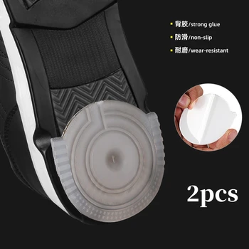 2 buc de Pantofi cu Toc Protector Unic Pentru Adidasi rezistent la Uzura Protector Unic Pentru Barbati Femei Anti-Alunecare Auto-Adeziv de Cauciuc Tampoane de Pantofi