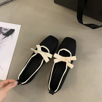 2023 Nou Pantofi Plat pentru Femei Primavara/Vara Elegante Casual Femei Sandale Versatile în aer liber, Ușor, Confortabil Pantofi Plat