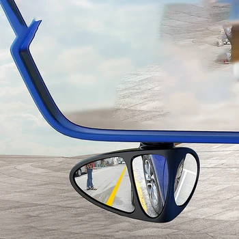 3 în 1 de 360 de Grade Rotativ Trei Fețe Masina Blind Spot Mirror Inversarea Locului Orb Convex Parcare Oglinda Accesorii de Siguranță