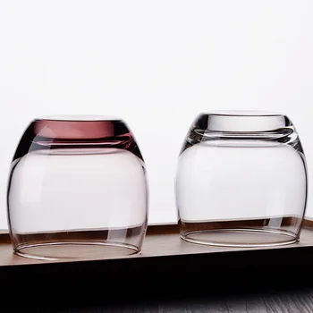 320ml Ceașcă de Sticlă Acasă Drinkware Creative Simplu de Lux Cana de apa de Gura Ceașcă Special Transparent Clatiti Periuta de dinti Cupa Botella De Agua