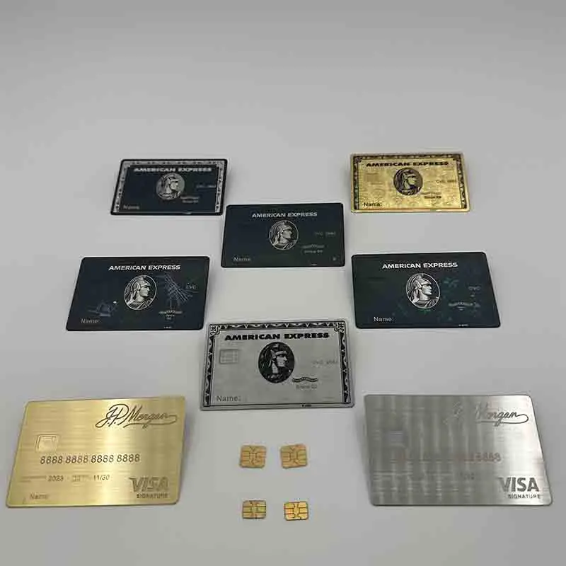 4442 Vânzare Fierbinte Design Personalizat, de Calitate Excelentă carte de Afaceri de Aluminiu de Afaceri Carte de Imprimare de Metal Business Card - 0