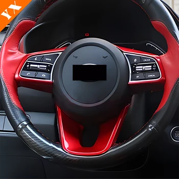 ABS Carbon Pentru KIA K3 GT 2020-2024 Accesorii Auto Volan Decor Butoane Capacul Ornamental Anti Lovit Styling Interior Cadru