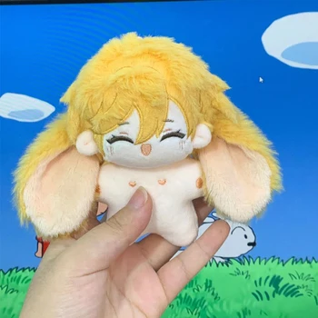 Anime Genshin Impact Kaveh 10cm de Pluș Umplute Ureche de Iepure Papusi Mini Stea de mare Organism de Desene animate Pluș Perna Cosplay Mascota Cadou