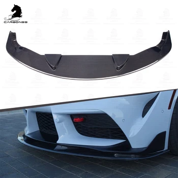 Auto Body Kit Barele De Protecție Auto Artizan Design Din Fibra De Carbon Buza Fata Pentru Toyota Supra A90 A91 2019+
