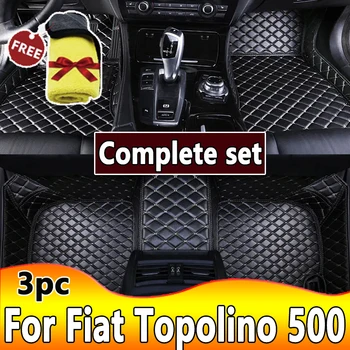 Auto Covorase Pentru Fiat 500 Topolino 2012 2011 Auto Interioare Accesorii Styling Personalizat Jos Covoare Produse Piese De Schimb