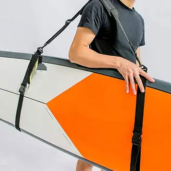 Bord cu zbaturi Curea de Umăr în aer liber, Purtător de Depozitare Reglabile Carrying Sling pentru Surfing, Caiac-Canoe, Gonflabile, Plute Longboard
