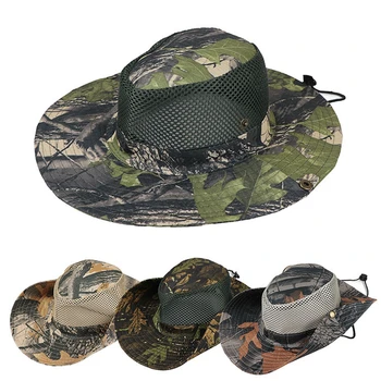 Camuflaj Boonie Hat Tactică a Armatei SUA Găleată Pălării Militare Multicam Panama Vară Șapcă de Vânătoare Drumeții în aer liber, Camo Soare Sepci Barbati