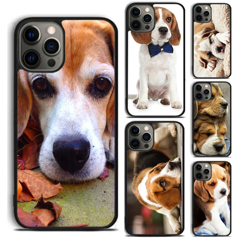Câine Beagle Pup Dragoste Catelus Telefon Caz Pentru iPhone 15 11 12 13 14 Pro Max XS XR 8 7 Plus coque - 0