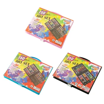 De colorat de Rechizite pentru Adulti, Adolescenti Incepatori, 150Pcs Art Kituri de accesorii pentru Desen Schiță Set, Creioane de Desen Cadouri