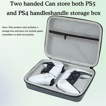 Dual Controller care Transportă Caz pentru Sony PS4, PS5 DualSense Gamepad Greu EVA Sac de Depozitare rezistenta la Socuri rezistent la apa Călători Transporta Ca P8F4