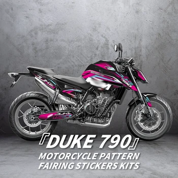 Folosit Pentru KTM DUKE 790 Biciclete Accesorii Vopsea de Piese de Decor Refit Decalcomanii De Motociclete Model de Imprimare Carenaj Kituri de Stickere