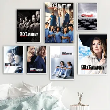 Hot TV Anatomia lui Grey Poster Poster Poze de Perete Pentru Camera de zi Decor Toamna