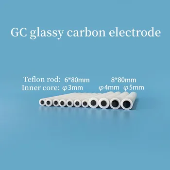 Japoneze GC pahar de carbon electrod 1/2/3/4/sticla 5mm carbon auxiliare modificat electrod disc poate fi facturate