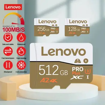 Lenovo Extreme pro 2TB Clasa 10 Card de Memorie Flash de 128GB Micro TF Card SD 256GB 512GB 1TB de Mare Viteză SD Card Pentru Nintendo Comutator