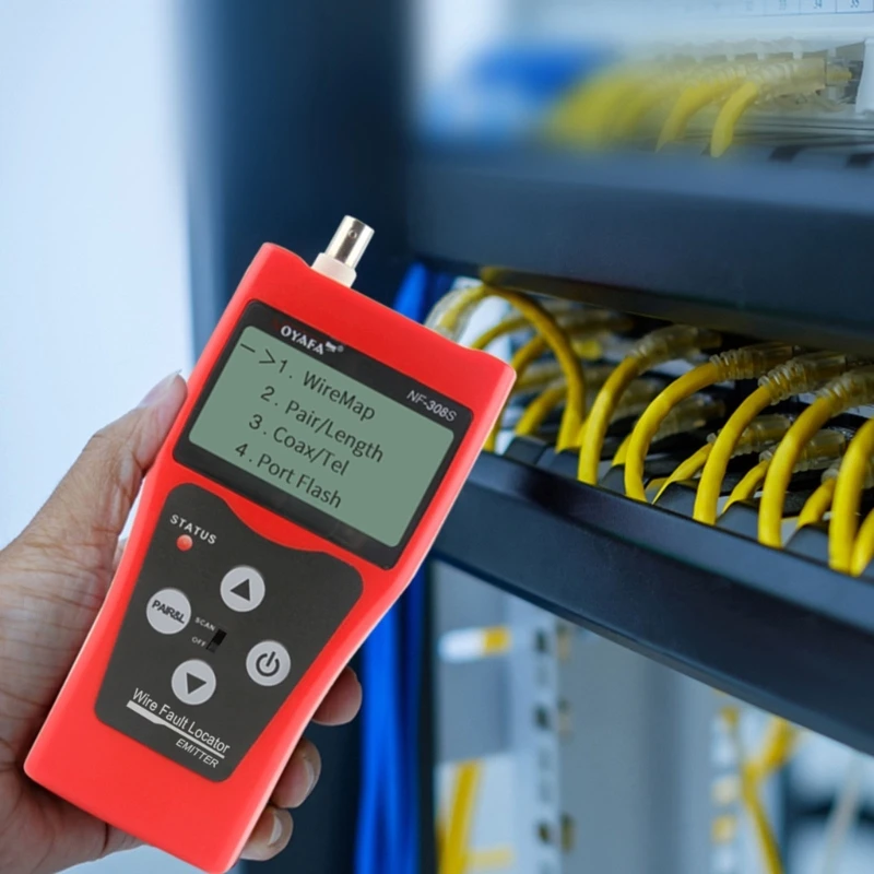 NF308S Tester de Cablu pentru Internet, Bar de Întreținere Instrument de Testare prin Cablu Dropship - 4