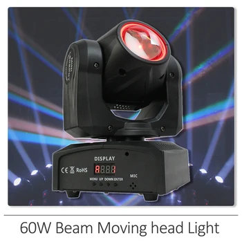 Noi 60w Osram 4IN1 RGBW laser Led Moving Head Beam Loc de Scena Profesionist Efect de Iluminat Pentru DJ Disco Petrecere de Nunta