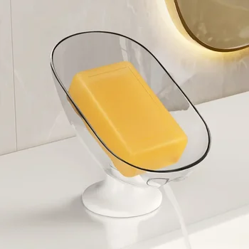 Noua Modă și Convenabil Verticale Nu-pumn Cutie de Săpun de Toaletă Masa de Scurgere Săpun Raft de Depozitare Baie Magic