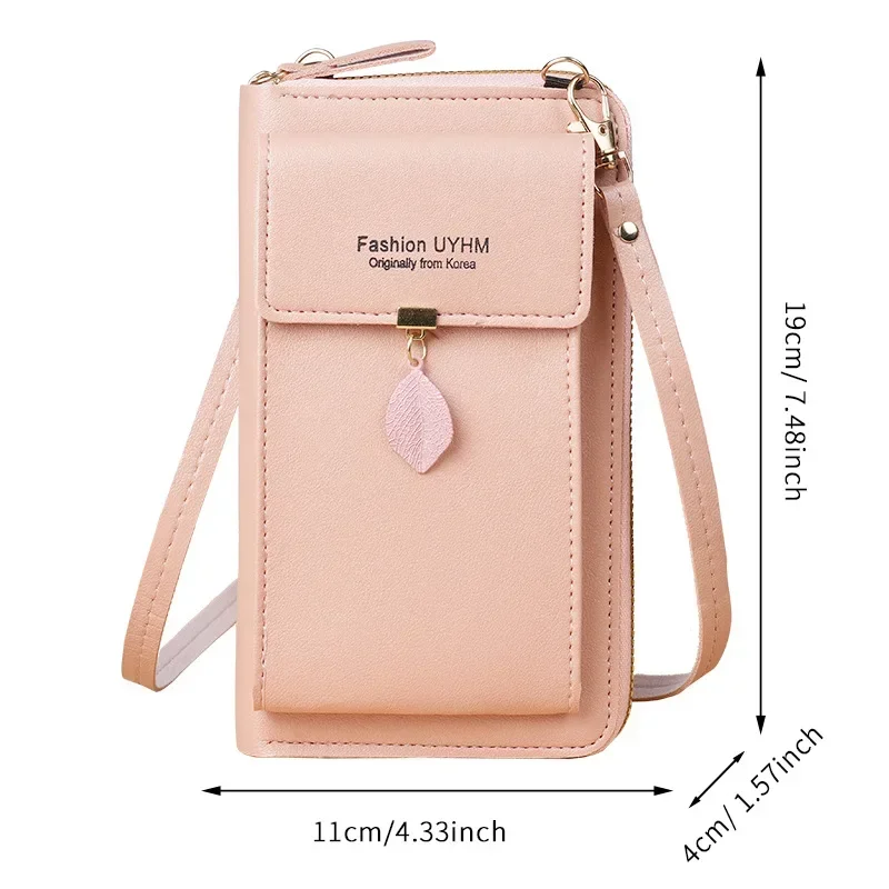 Noul telefon mobil sac de sex feminin mici mini-geanta crossbody mici student de moda se potrivesc telefon mobil sac de mare capacitate - 3