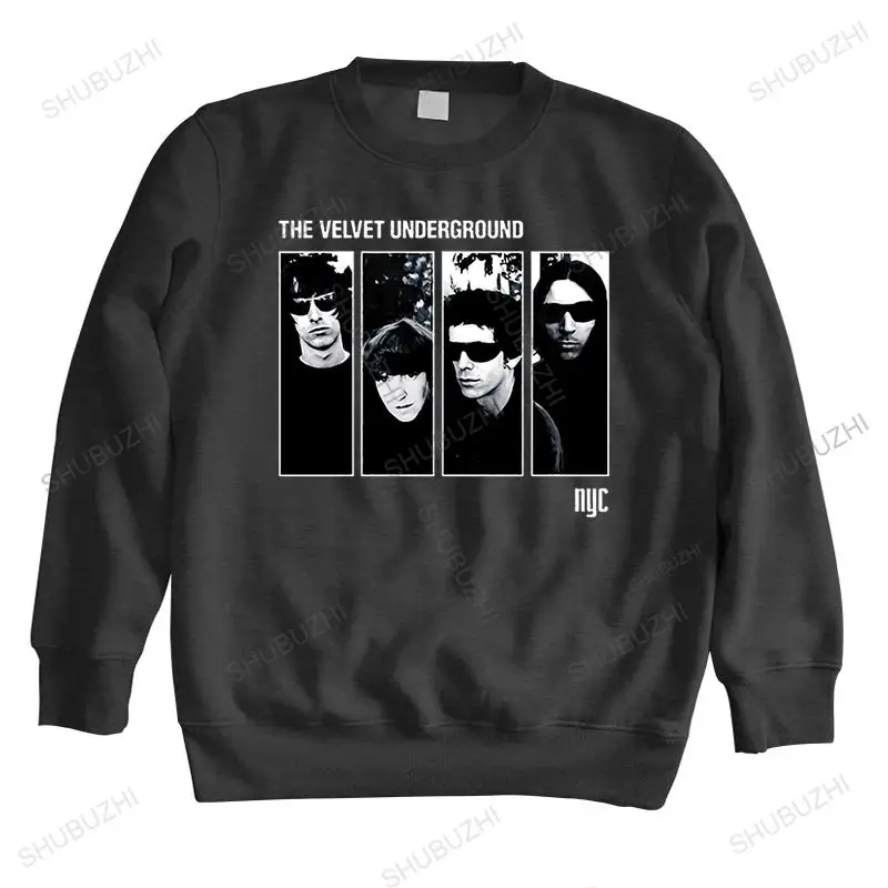 oamenii de toamnă tricou negru hoody Velvet Underground Nouă picătură de transport maritim barbati toamna hanorac brand barbati toamna hoodie - 0