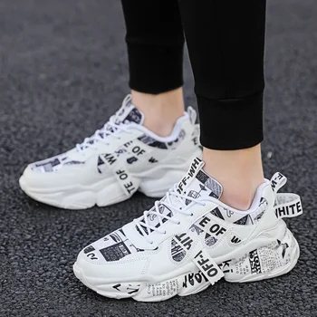 Pantofi pentru bărbați 2023 Moda Cross-legat Bărbați Vulcaniza Pantofi Noi de Potrivire de Culoare de Vânzare la Cald Rotund Toe Casual Lumina Respirabil Adidași
