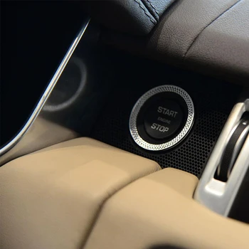 Pentru Land Rover Range Rover Vogue/Sport 2014-2017 ABS Masina Un Buton de Start Aprindere Bobina Inel Decorativ Autocolant