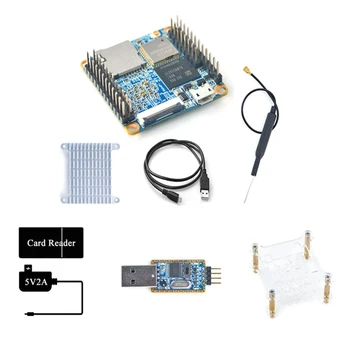 Pentru Nanopi NEO Blue Air Consiliul de Dezvoltare 512MB RAM 8GB EMMC Allwinner H3 Quad-Core Iota7 Bluetooth wi-fi Multe Module Kit