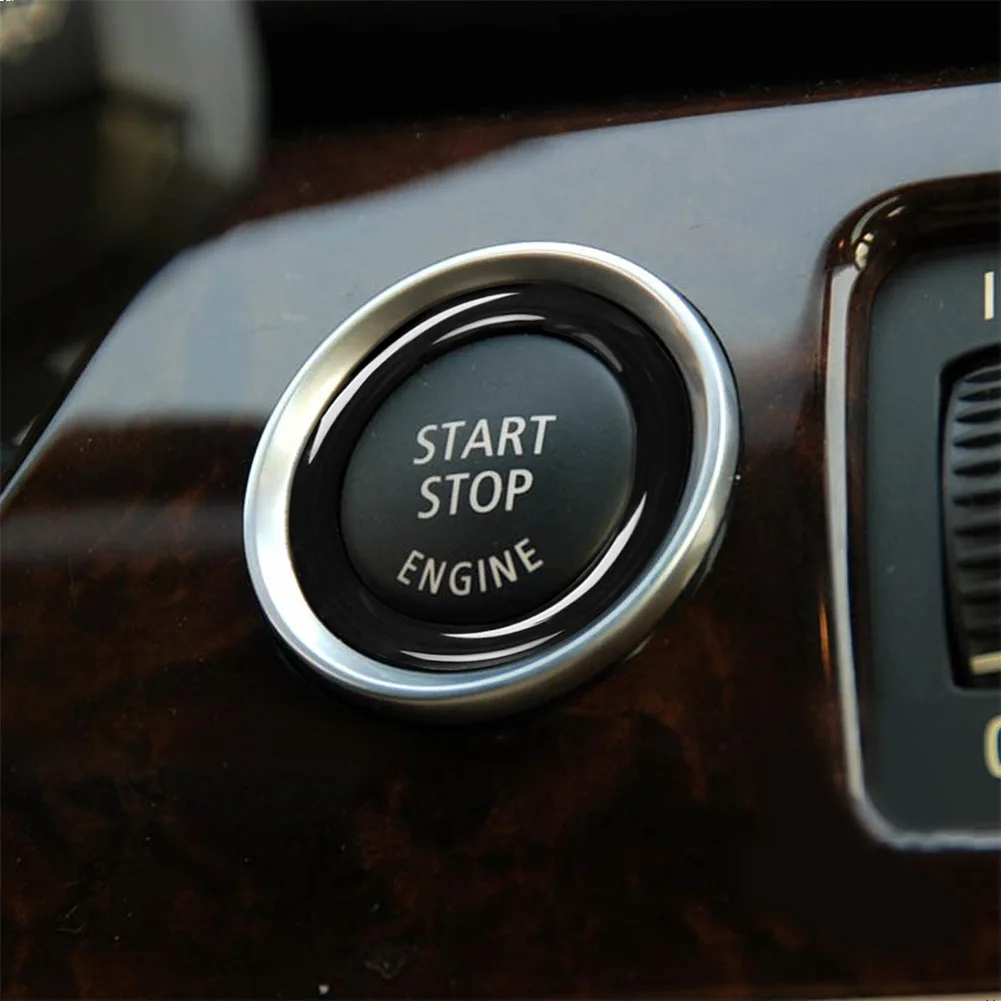 Pentru BMW Seria 3 Cheia Cerc Autocolant Auto Pornire Motor Buton de Oprire de Tapiterie pentru 320i Z4 E89 2009 2012 Modele - 3