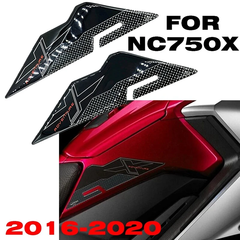Pentru Honda NC750X 2016-2020 Motociclete 3D Rezervor de Combustibil Parte Autocolante Motor Rezervor Tampon Protector - 0
