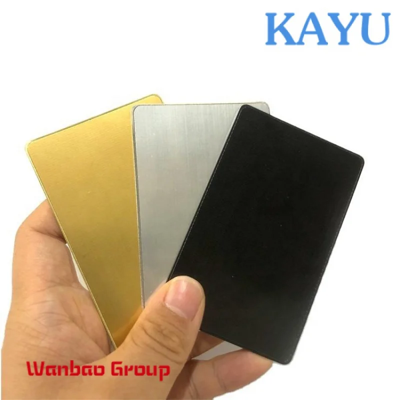 Personalizat Cip NFC Invizibil Hibride Metal și PVC Alb-Negru NFC Metal Business Card - 5