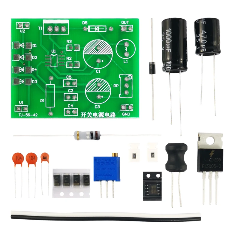 Putere de comutare a Circuitului de Alimentare cu Formare de Sudură Electronice Kit de Auto-Asamblare și Lipire Set - 4