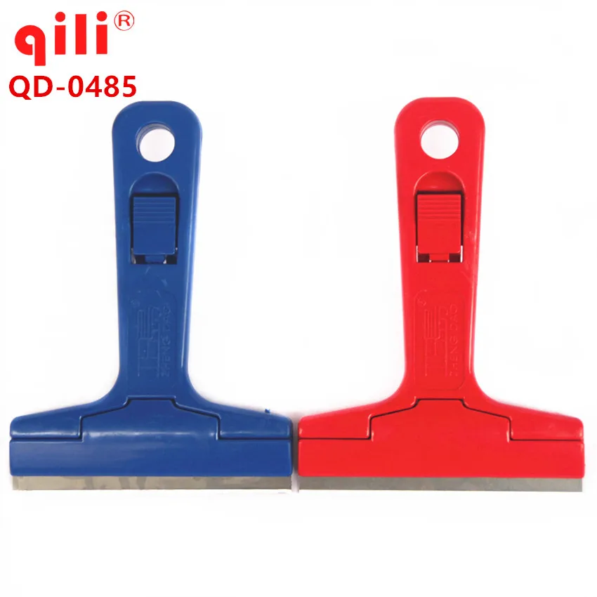 Qili QD-0485 Multi-funcție Mini-Lopata din Oțel de Curățare KnifeRemove Lipici cu Lopata Lamă de Cuțit pentru telefonul LCD /cu Ecran Tactil Digitizer - 0