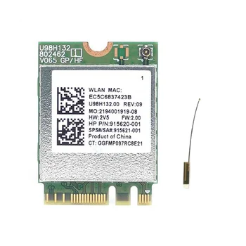 RTL8821CE 802.11 AC 1X1 Wi-Fi+BT 4.2 Combo Adapter Card SPS 915621-001 Wireless Netowrk Card pentru Hp ProBook 450 G5 Serie
