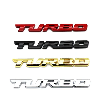 TURBO Metal Autocolant Auto Styling Corpul Emblema 3D Decal pentru BMW R50 R52 R23 R55 R56 R57 R58 R59 R60 R61 M5