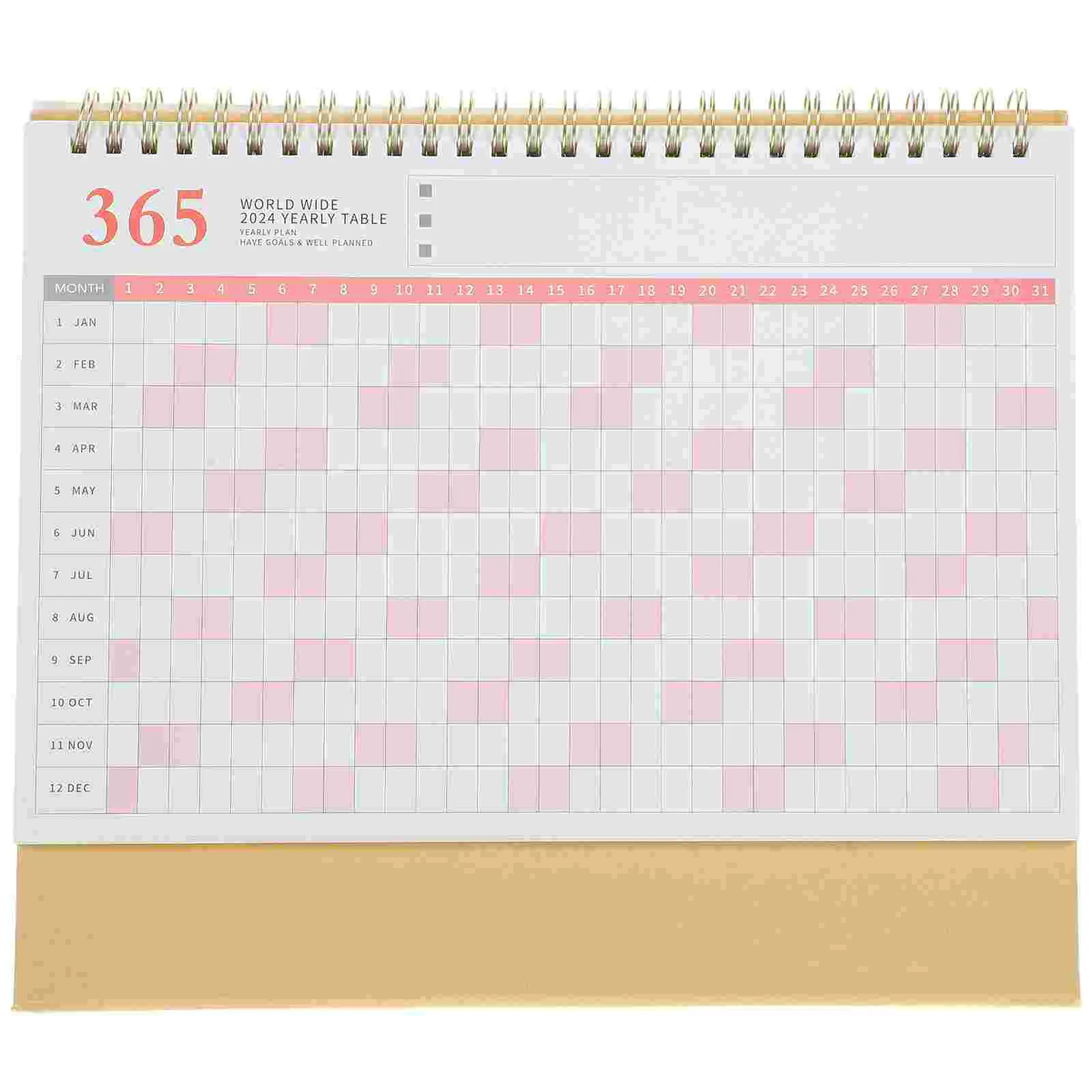 Tabelul Calendar Planificator Calendar Lunar, Calendar De Birou Program Planner Calendar Ornament De Zi Cu Zi Acasa, Birou, Scoala - 0