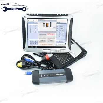 Thoughbook CF19 laptop cu Sinotruck EOL OBD Diesel Truck Scanner Instrument de Diagnosticare Pentru HOWO A7/T7H/Sitrak/Hohan