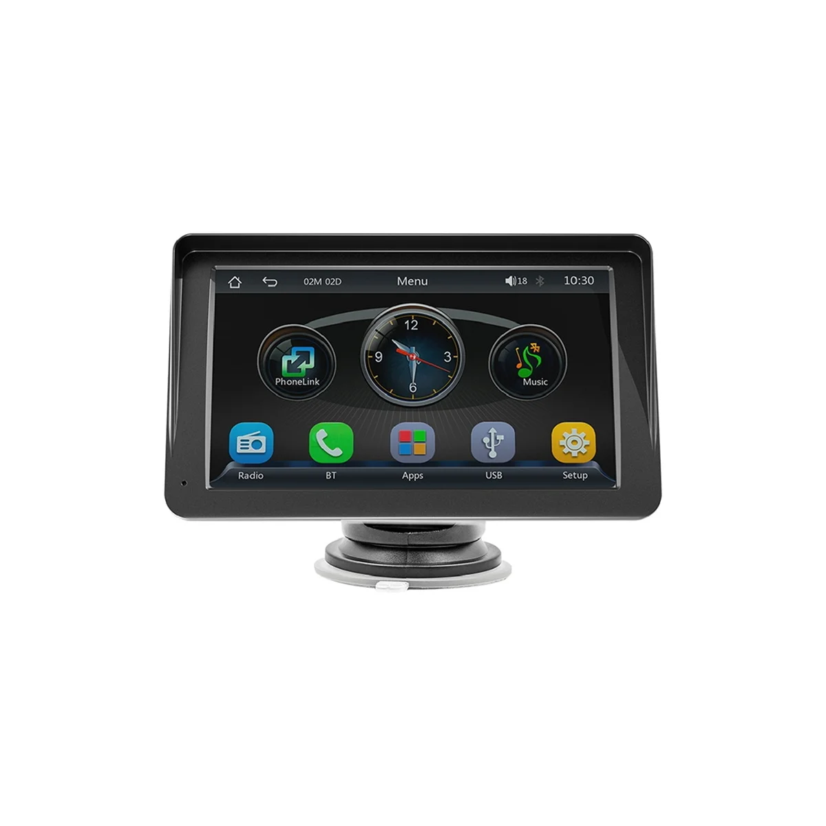 Timp de 7 Inch Android Auto Universal Mp5 cu Carplay Centrală de Control Multimedia Player, Gps Navigator All-In-One - 1