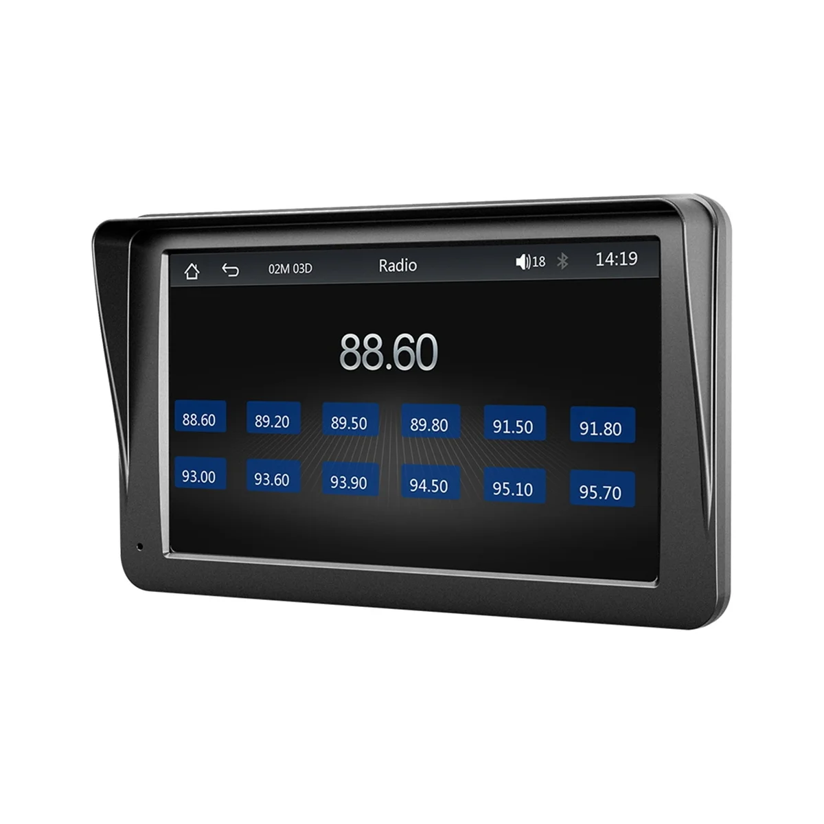 Timp de 7 Inch Android Auto Universal Mp5 cu Carplay Centrală de Control Multimedia Player, Gps Navigator All-In-One - 2