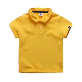 Tricouri Polo Baieti Haine Tricou Polo pentru Copilul Băiat Tricouri Copii Camisas De Cămașă Albă de Îmbrăcăminte pentru Copii de Înaltă Calitate 005
