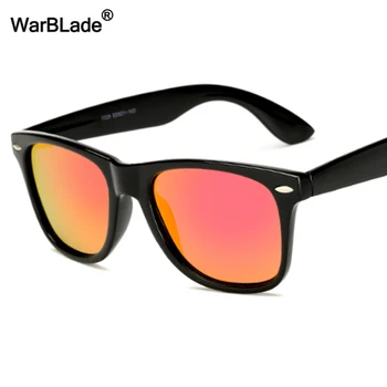 WarBLade Bărbați Femei ochelari de Soare Polarizat Fahsion Oameni de Conducere Acoperire Oglinda Puncte Negre Cadru Ochelari de sex Masculin Ochelari de Soare UV400