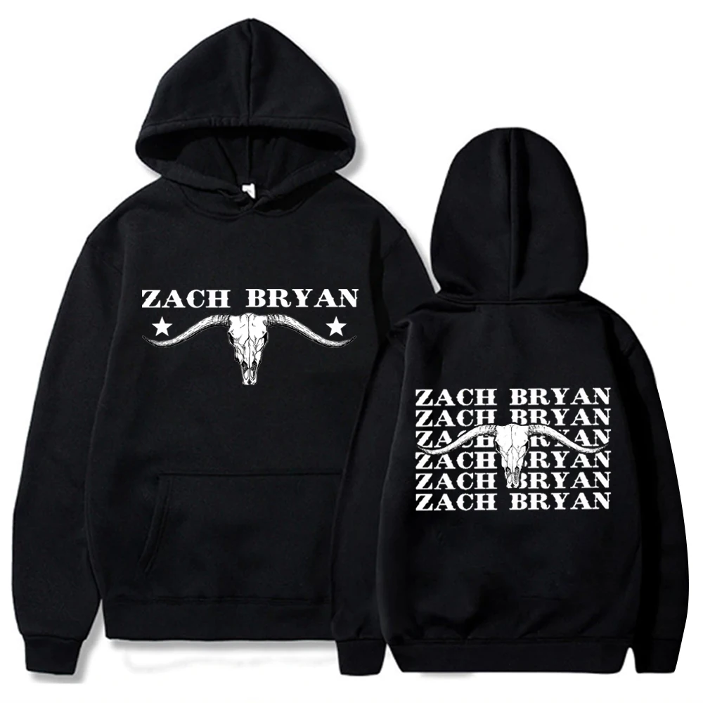 Zach Bryan Hanorac Zach Bryan Taur Craniu Hanorac Fan Cadouri pentru El Muzica Country Harajuku Pulover Topuri Streetwear - 0