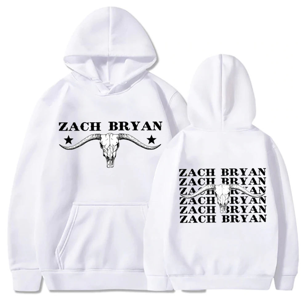 Zach Bryan Hanorac Zach Bryan Taur Craniu Hanorac Fan Cadouri pentru El Muzica Country Harajuku Pulover Topuri Streetwear - 1