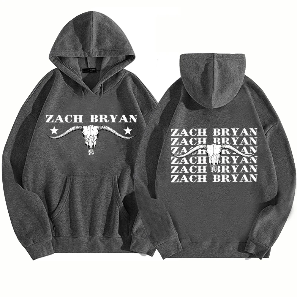 Zach Bryan Hanorac Zach Bryan Taur Craniu Hanorac Fan Cadouri pentru El Muzica Country Harajuku Pulover Topuri Streetwear - 2
