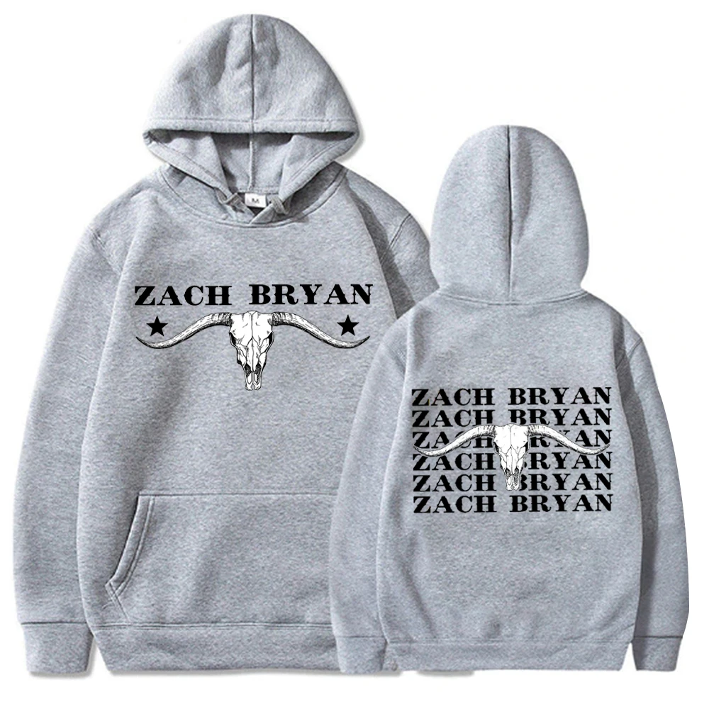 Zach Bryan Hanorac Zach Bryan Taur Craniu Hanorac Fan Cadouri pentru El Muzica Country Harajuku Pulover Topuri Streetwear - 3